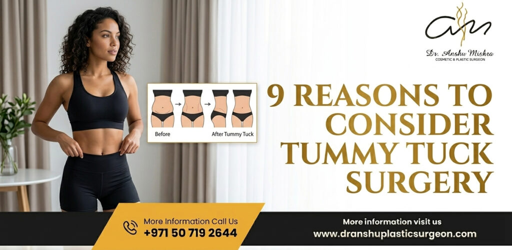9 Reasons for Tummy Tuck Surgery | Dr Anshu Mishra